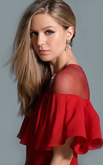 Celebrity Melissa Benoist, Blonde, Blue Eyes, Actress, American, 800x1280