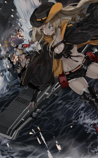 Anime Azur Lane, Hornet (Azur Lane), Bilan Hangxian, 800x1280