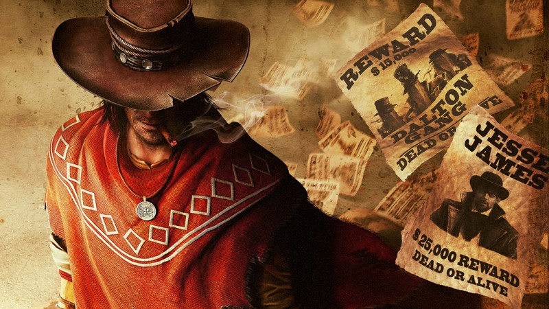 Red Dead Redemption, game, Adventure games, Action games, RPG, Red Dead, cowboy, gun, poncho, screenshot, Rockstar
