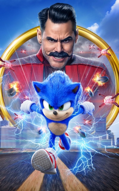 Movie Sonic the Hedgehog, Doctor Robotnik, Jim Carrey, 800x1280