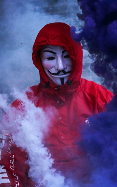 Technology Anonymous, Guy Fawkes, 800x1280