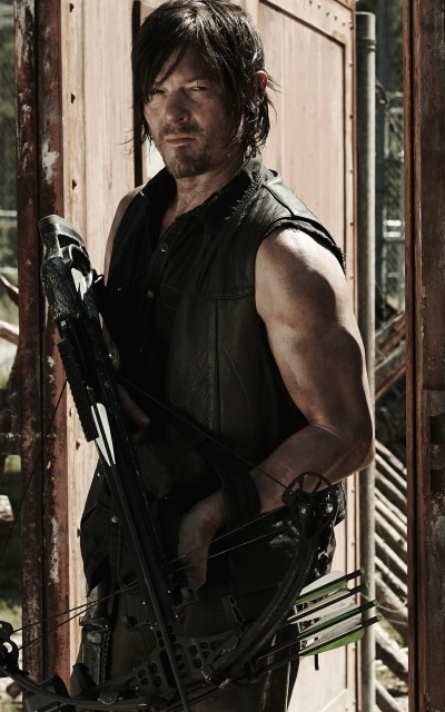 TV Show The Walking Dead, Norman Reedus, Daryl Dixon, Crossbow, 800x1280