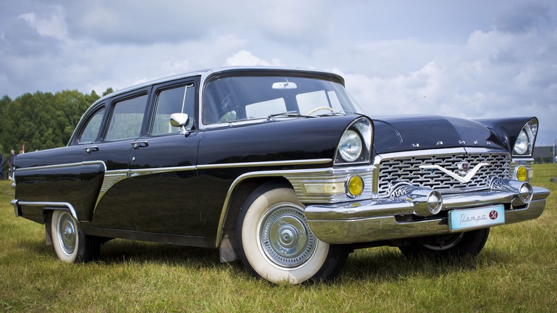 GAZ 13 Chaika, classic cars, GAZ, luxury cars, front, review, buy, rent