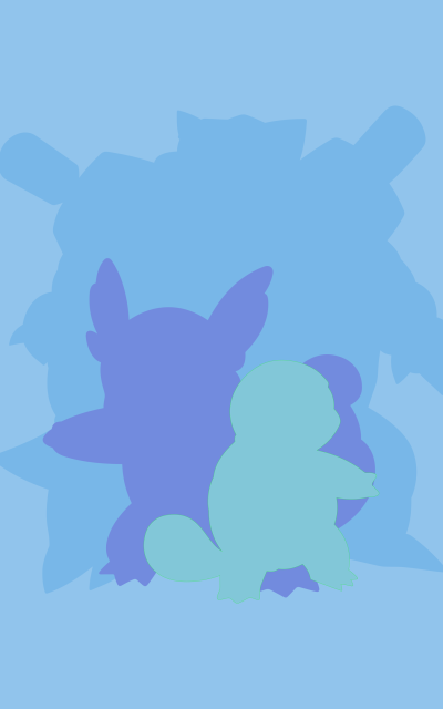 Anime Pokémon, Wartortle (Pokémon), Blastoise (Pokémon), Squirtle (Pokémon), 800x1280