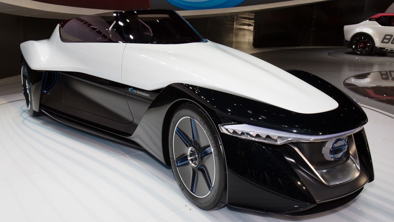 Nissan Bladeglider, electric cars, concept, Nissan, ecosafe, front, review