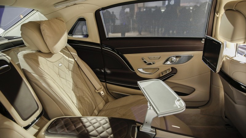 Mercedes-Maybach S600, supercar, Maybach, Mercedes-Maybach, 2015 car, luxury cars, review, interior, 2015 Detroit Auto Show. NAIAS