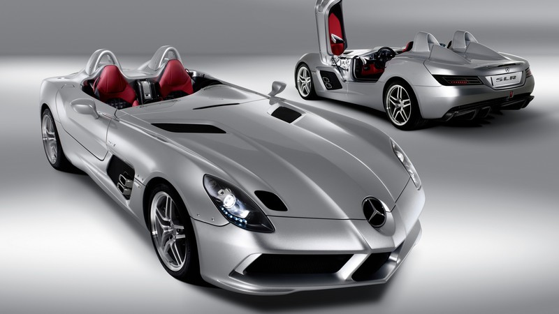 Mercedes-Benz SLR McLaren Stirling Moss, supercar, McLaren, Mercedes, luxury cars, sports car, speed, interior, doors, 2015 Detroit Auto Show. NAIAS