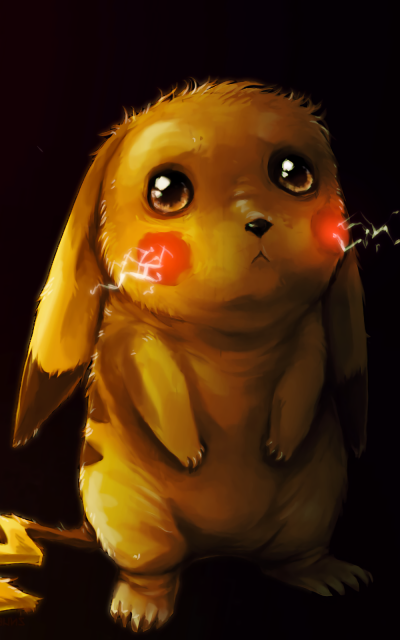 Anime Pokémon, Electric Pokémon, Pikachu, Cute, Sad, 800x1280