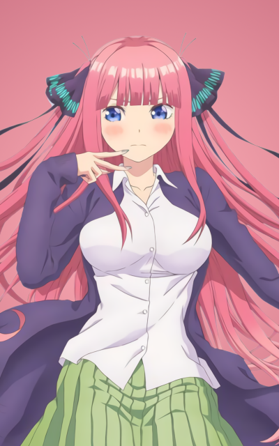Anime The Quintessential Quintuplets, Nino Nakano, 5-Toubun No Hanayome, 800x1280