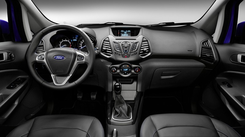 Ford EcoSport, ecosafe, SUV, Ford, Gen 2, SYNC, crossover, Titanium, LHD, interior