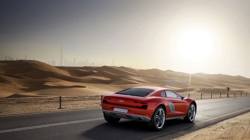 Audi Nanuk Quattro, concept, Audi, supercar, speed, sports car, luxury cars, nature, review, back