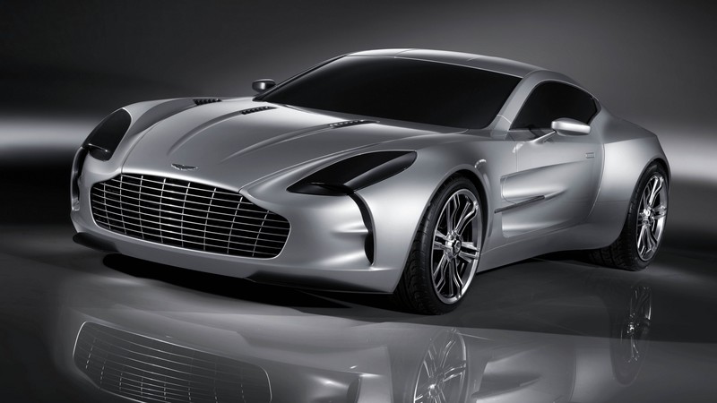 Aston Martin One-77, supercar, Aston Martin, limited edition, luxury cars, sports car, silver