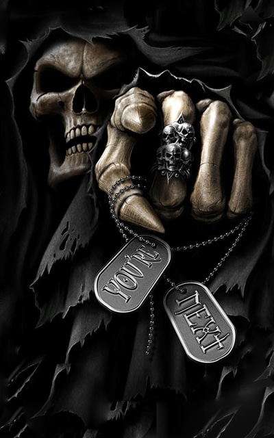 Dark Grim Reaper, Scary, Creepy, 800x1280