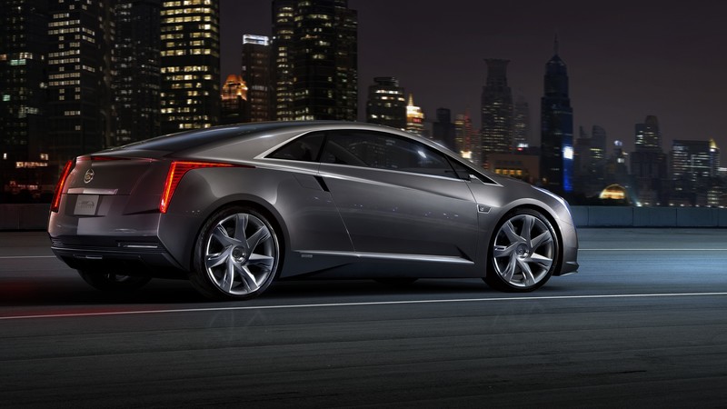 Cadillac Converj, hybrid, concept, luxury cars, Cadillac, ELR, silver, side