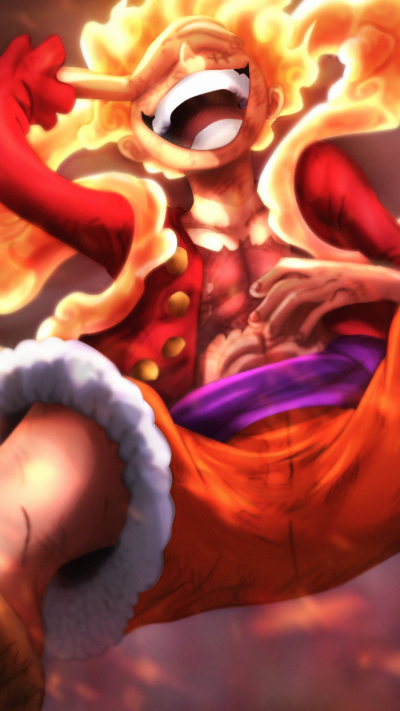 Anime One Piece, Gear 5 (One Piece), Monkey D. Luffy, 750x1334