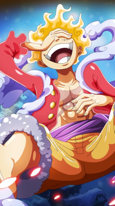 Anime One Piece, Gear 5 (One Piece), Monkey D. Luffy, 750x1334