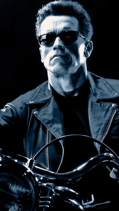 Movie Terminator 2: Judgment Day, The Terminator, Arnold Schwarzenegger, T-800, 750x1334