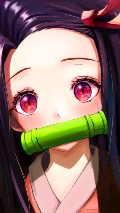 Anime Demon Slayer: Kimetsu no Yaiba, Nezuko Kamado, 750x1334