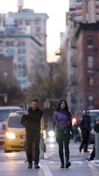 TV Show Hawkeye, Jeremy Renner, Clint Barton, Kate Bishop, Hailee Steinfeld, 750x1334