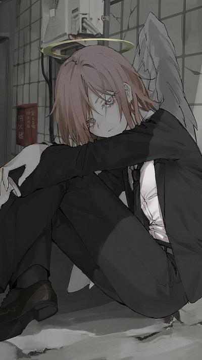 Anime Chainsaw Man, Angel Devil (Chainsaw Man), 750x1334