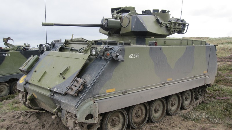 M113, armored personnel carrier, Green Dragon, APC, ACAV, M113A3, U.S. Army