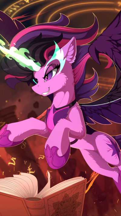 TV Show My Little Pony: Friendship is Magic, Midnight Sparkle, Sci-Twi (My Little Pony), 750x1334
