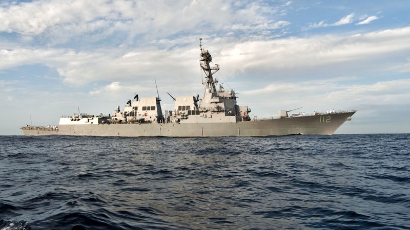 USS Arleigh Burke, DDG-51, lead ship, Arleigh Burke-class, destroyer, warship, U.S. Navy, sea