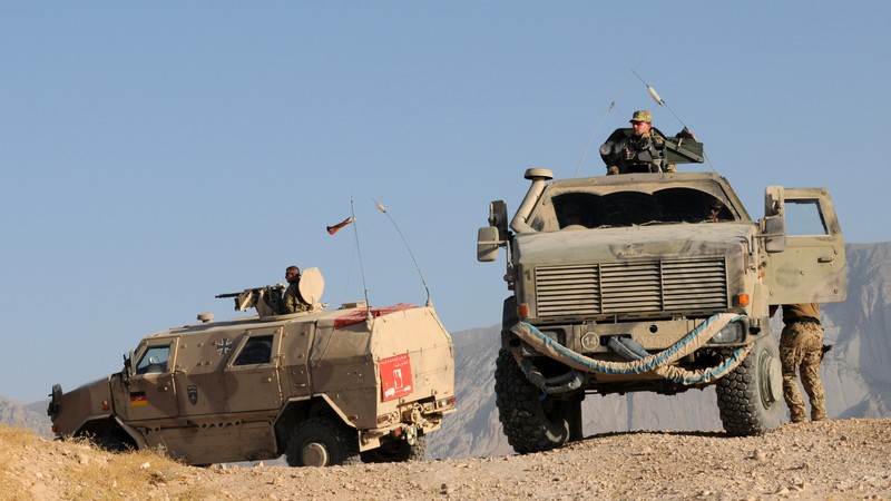 ATF Dingo, KMW, infantry mobility vehicle, MPPV PC, soldier, Afghanistan, Bundeswehr