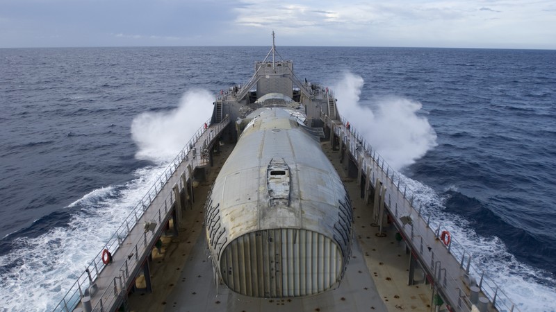 USAV, SSGT Robert T. Kuroda, LSV-7, logistics support vessel, U.S. Navy, warship, sea