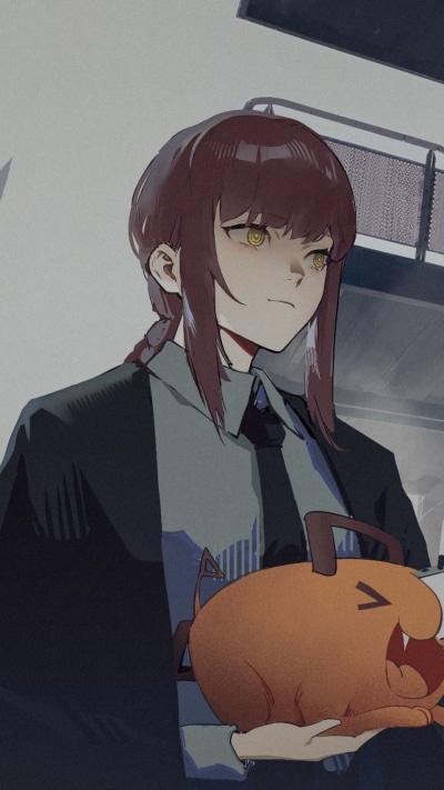 Anime Chainsaw Man, Makima (Chainsaw Man), 750x1334