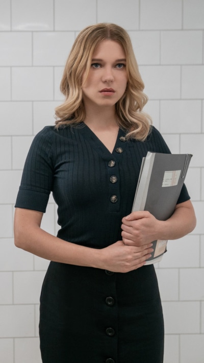 Movie No Time to Die, Madeleine Swann, Léa Seydoux, 750x1334