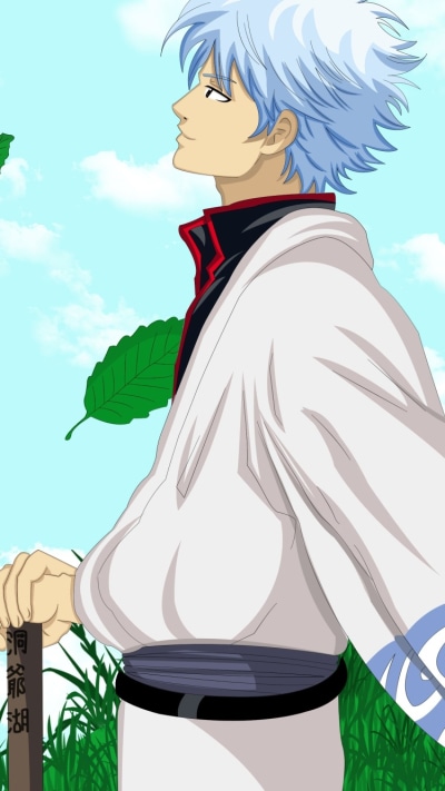 Anime Gintama, Gintoki Sakata, 750x1334