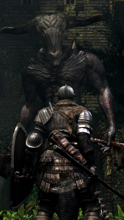 Video Game Dark Souls, Capra Demon, 750x1334