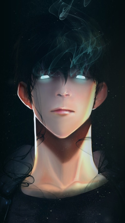 Anime Solo Leveling, Sung Jin-Woo, 750x1334