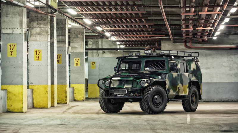 GAZ Tigr, infantry mobility vehicle, Tigr-2, Tiger, Kornet-EM, Russian Army, Russia