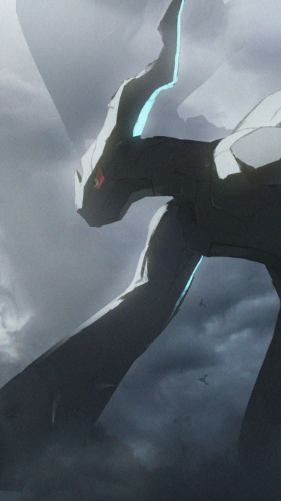 Anime Pokémon, Zekrom (Pokemon), 750x1334