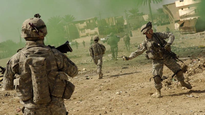 soldier, hand grenade, U.S. Army, evacuation, Iraq, troops