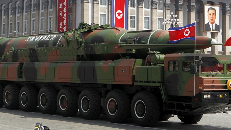KN-08, No-dong-C, Hwaseong-13, MRBM, DPRK, parade, missile