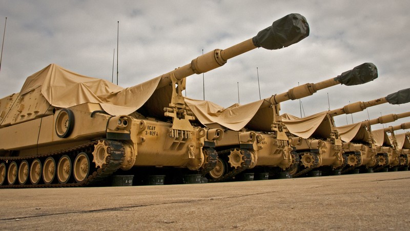 M109A6, howitzer, artillery, Paladin, U.S. Army, vehicle