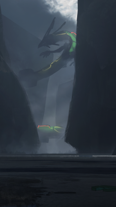 Anime Pokémon, Rayquaza (Pokémon), 750x1334
