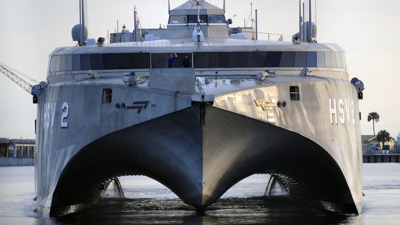 HSV-2 Swift, catamaran, U.S. Navy, High Speed Vessel, USAV, U.S. Army, sea