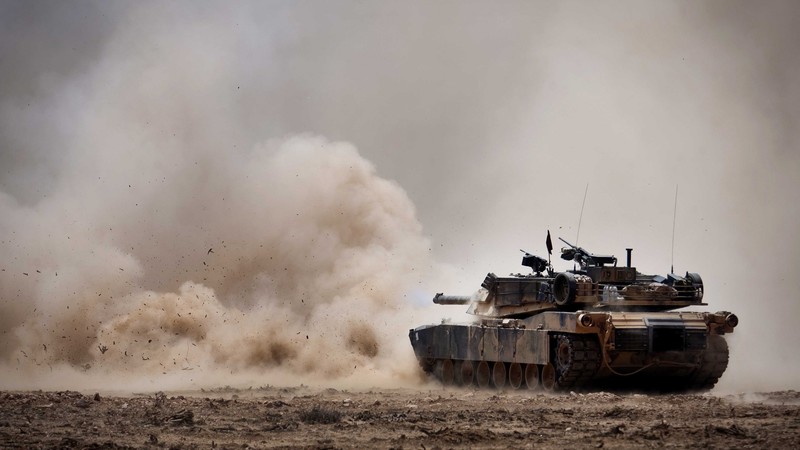 Abrams M1A1, tank, U.S. Army
