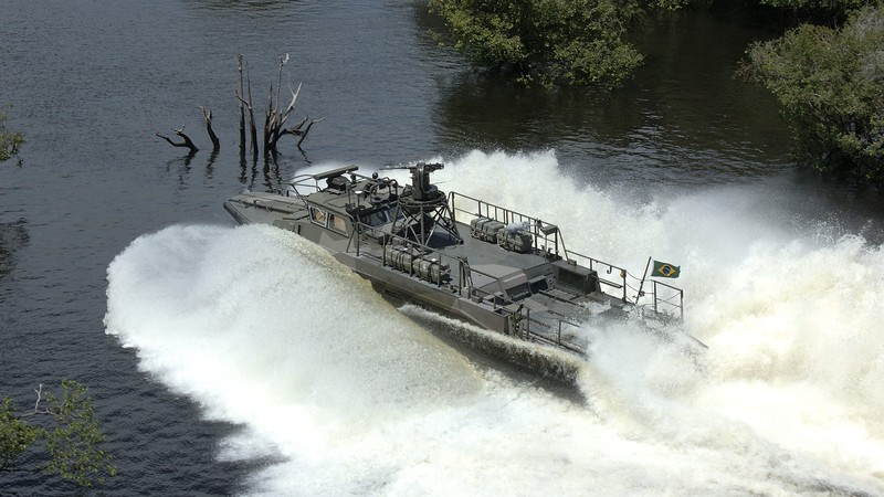 combat boat, CB90, fast assault craft, Strb 90 H, Brazilian Army, river