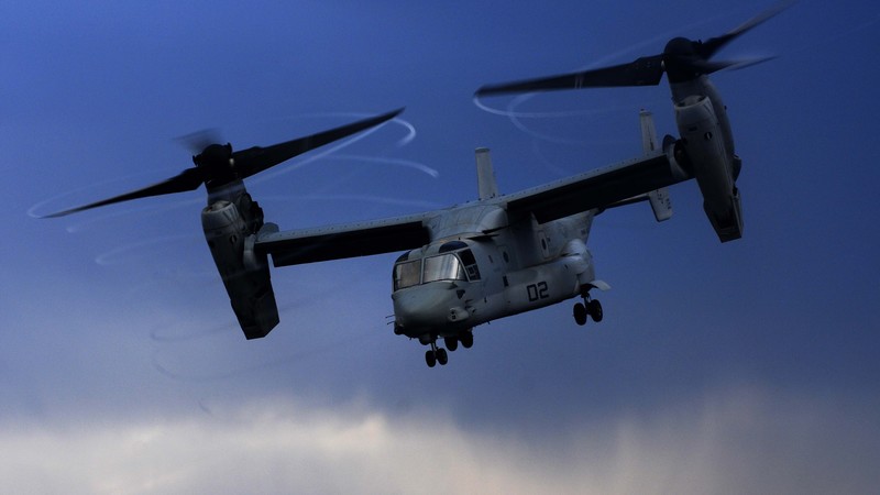 V-22 Osprey, tiltrotor, multi-mission aircraft, Bell, Boeing, US Army, U.S. Air Force