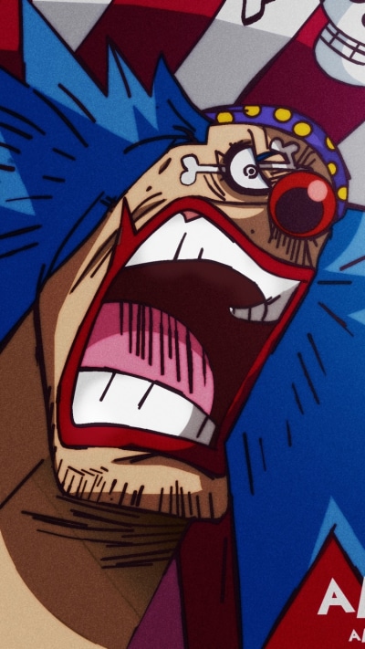 Anime One Piece, Buggy (One Piece), 750x1334