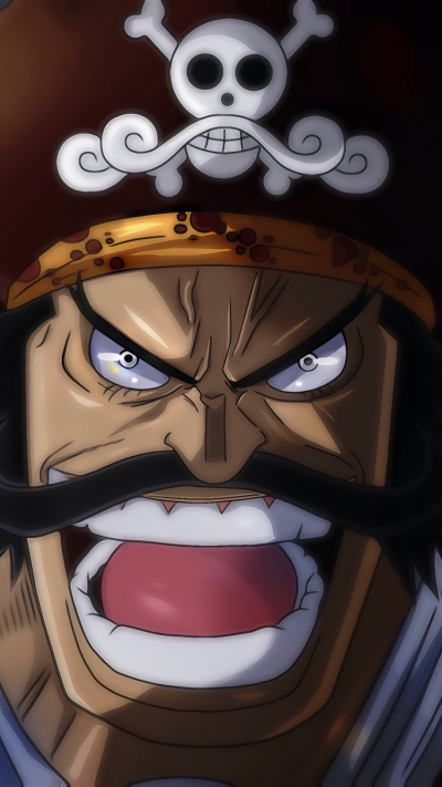 Anime One Piece, Gol D. Roger, 750x1334