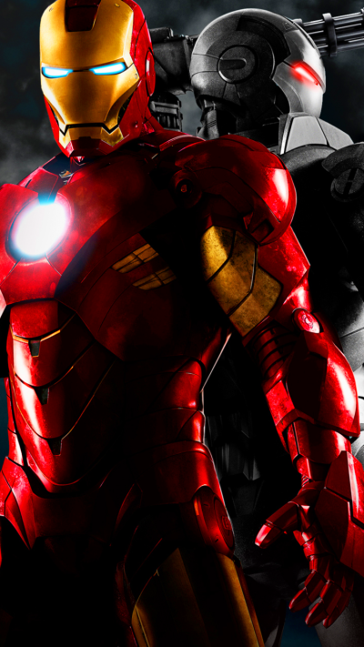 Movie Iron Man 2, Iron Man, War Machine, 750x1334