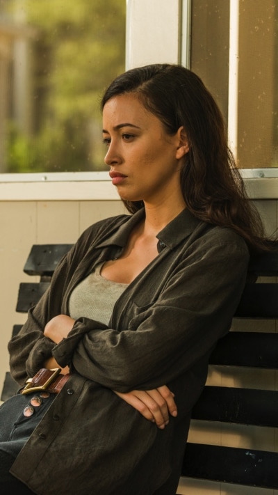 TV Show The Walking Dead, Christian Serratos, Rosita Espinosa, 750x1334
