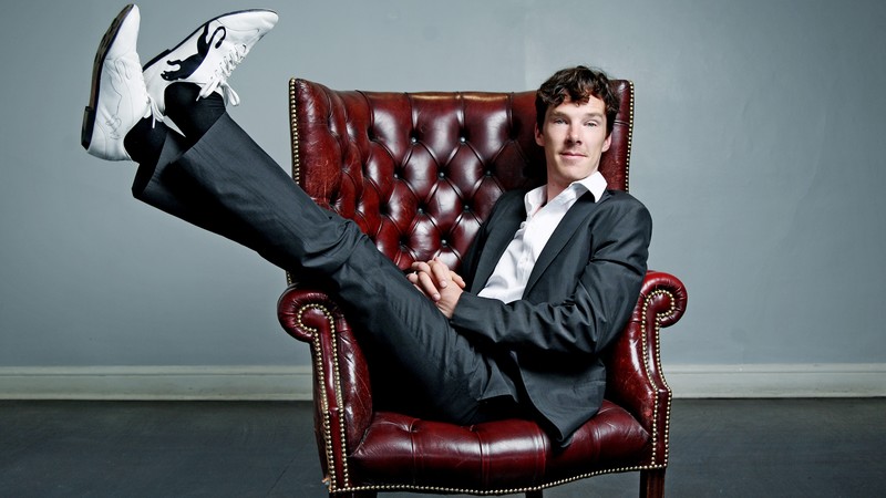 Benedict Cumberbatch, Actor, television star, room, chair