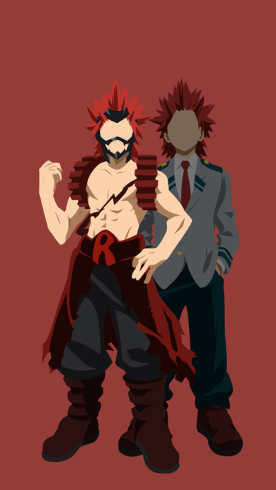 Anime My Hero Academia, Eijiro Kirishima, 750x1334